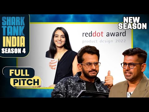 'NOOE' के products को मिला है prestigious 'Red Dot Design Award' | Shark Tank India S4 | Full Pitch