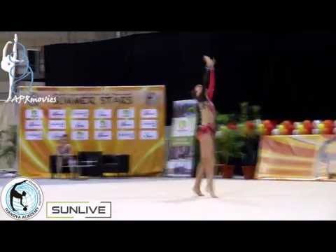 Polina Sycheva - Chekhov/Moscow (RUS) - Arco (Hoop) - Junior Elite - Summer Stars 2016