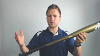 Video thumbnail: Review: Adidas AeroBurner BBCOR Baseball Bat (AERO19BB)