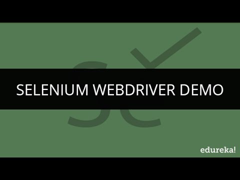 Selenium Full Course Learn Selenium in 12 Hours | Selenium Tutorial For Beginners | Edureka