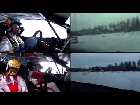 Rally Sweden 2013: Onboard Ogier vs. Loeb