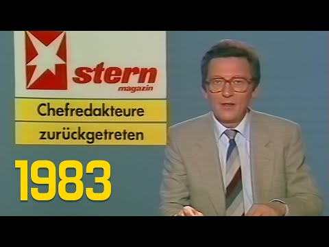 ARD Tagesschau 00:04 Uhr mit Joachim Brauner & Sendeschluss (07.05.1983)