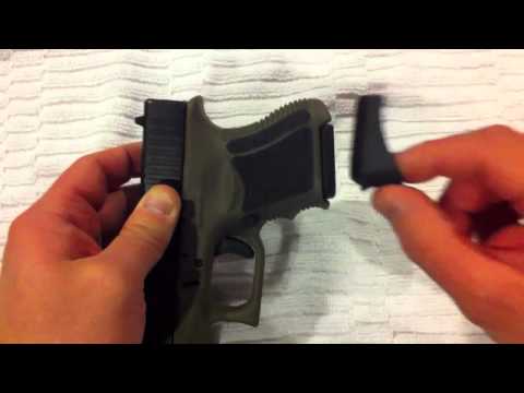 Glock 43 +1 Pearce Grip Extension.