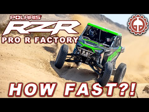 My Insane Ride in Polaris Pro R Factory Racing RZR with a PRO Driver!