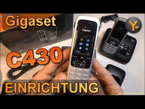 Setup & Features: Gigaset C430 / C430A DECT Cordless Phone with Answering Machine