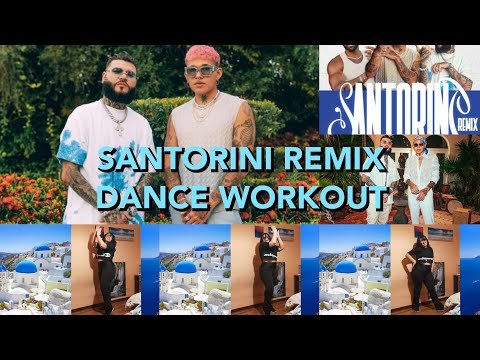 Beéle, Farruko, Jason Derulo - Santorini (Remix - Visualizer)  | DANCE WORKOUT 💛