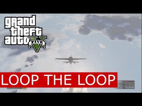 GTA V - Flight School #7 - Loop the Loop (Gold Medal)