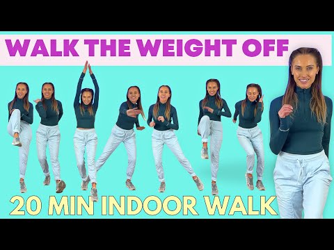 Walking Workout 🔥 - 20 Minute Walk at Home
