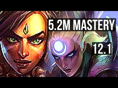 NIDALEE vs DIANA (JNG) | 5.2M mastery, 14/1/9, Legendary, 500+ games | KR Diamond | 12.1