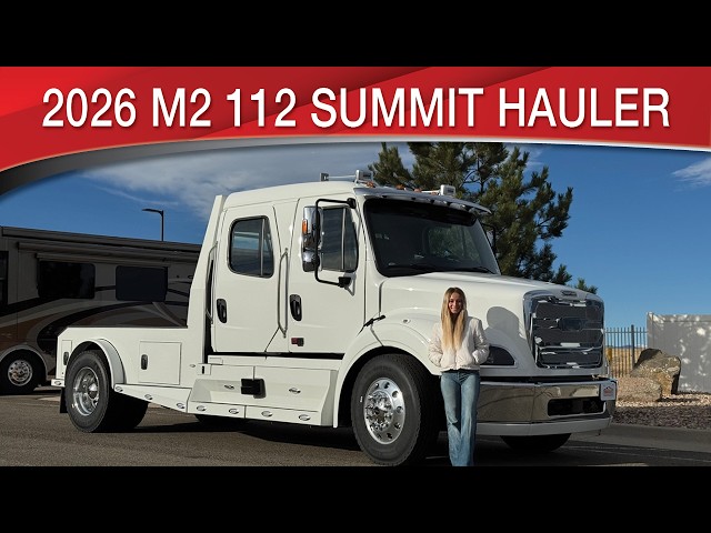 Preview image of 2026 Freightliner M2 112 Plus Model Summit Hauler A Semi Truck In Disguise youtube video