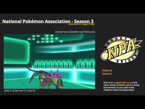 NPA 3 Week 4 - joej m (Lilycove Cruisers) vs Darkeness (Goldenrod Rollouts) Game 1