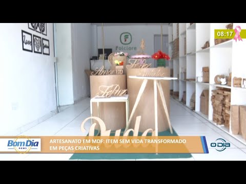 Artesanato em MDF transforma peças com criatividade 07 10 2021