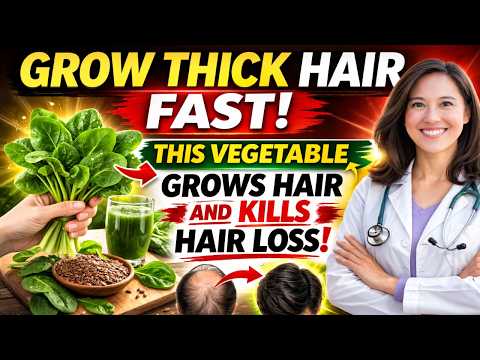 Grow Thick Hair Fast! This Vegetable Grows Hair And Kills Hair Loss!