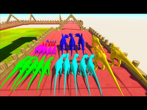 COLORED CARNIVORE CHAMPIONSHIP - Animal Revolt Battle Simulator