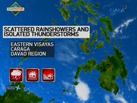 24 Oras: Weather update as of 6:39 p.m. (March 18, 2018)