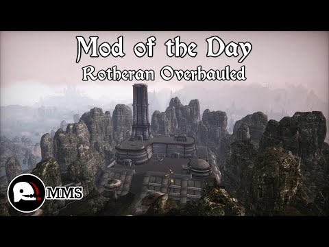 Morrowind Mod of the Day - Rotheran Overhauled Showcase