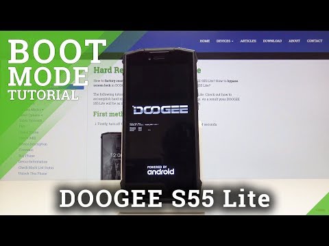 How to Enter Boot Mode in DOOGEE S55 Lite