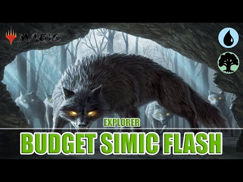 💧🌳 BUDGET SIMIC FLASH | EXPLORER BO1 | MTGA Gameplays