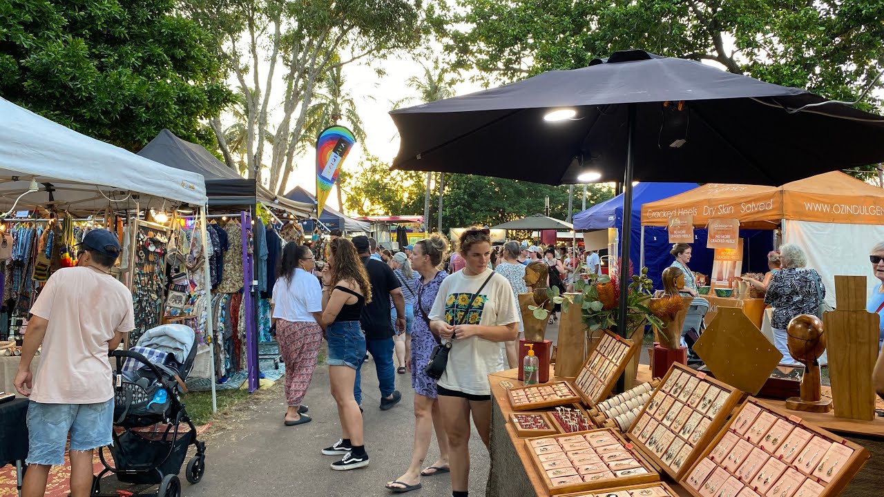 Discover Darwin’s best night market filled with food, art, and live music.