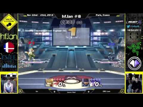 hf.lan 8 - Ice (Fox) Vs. EMG Leon (Snake) - Project M Singles Losers Final