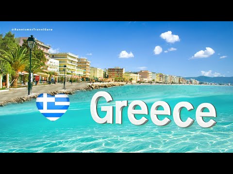 4K Loutraki, Corinth: top beaches & attractions (Corinth Canal, Heraion, Acrocorinth) Greece