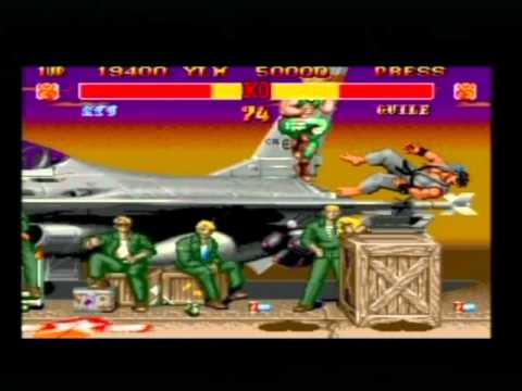 Street fighter 2 (1993) SEGA Mega Drive II -Retro Gaming-
