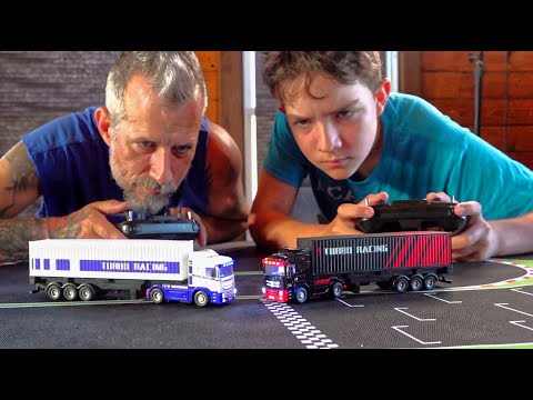 Loser Does the Dishes! Turbo Racing 1:76 C-50 RTR combo — 4WD tractor Truck Showdown | RC ADVENTURES