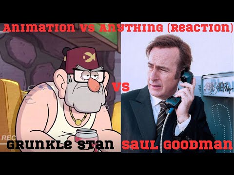YOU ARE GUILTY!!!!! Grunkle Stan vs Saul Goodman |@Eddiefrb | Animation vs Anything | |Reaction|