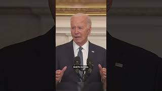 President Biden says questioning Trump