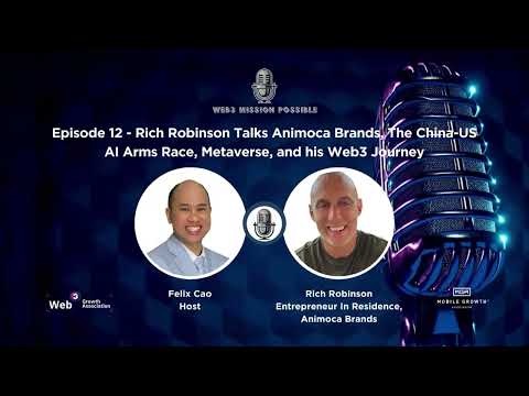 Rich Robinson Talks Animoca Brands, The China-US AI Arms Race ...