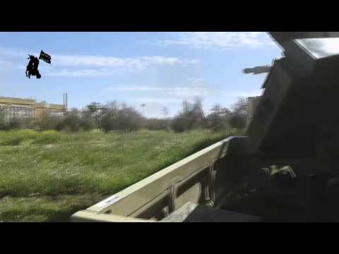 استهداف قوات النظام تمهيدا لاقتحام مدينة بصرى الشام في درعا من قبل لواء خيالة الزيدي