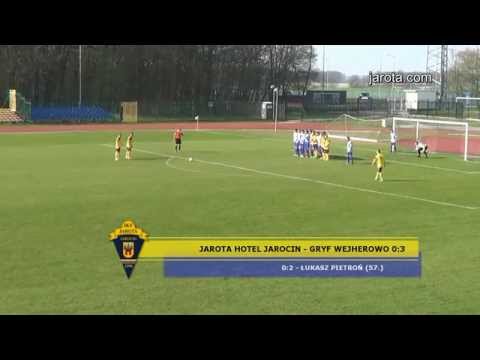 06.04.2014: Jarota Hotel Jarocin - Gryf Wejherowo 0:3 - 57' Łukasz Pietroń (0:2)