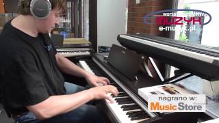 Yamaha Arius YDP 142 demo - barwy fortepianu - test na E MUZYK pl