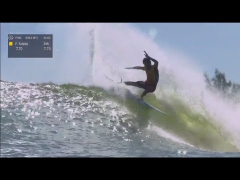 Filipe Toledo 9.63 wave pool score (w/ Commentary)