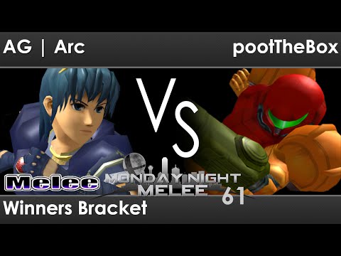 MNM 61 Melee - AG | Arc (Marth) vs pootTheBox (Samus) - Winners Bracket