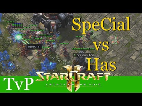 SpeCial vs Has (TvP) - WCS Valencia 2018 - Starcraft 2: LotV Profi Replays [Deutsch | German]