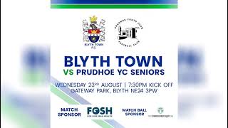 Blyth Town 1 - 0 Prudhoe YC Seniors