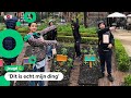 Deze klas heeft een moestuin in het Rijksmuseum