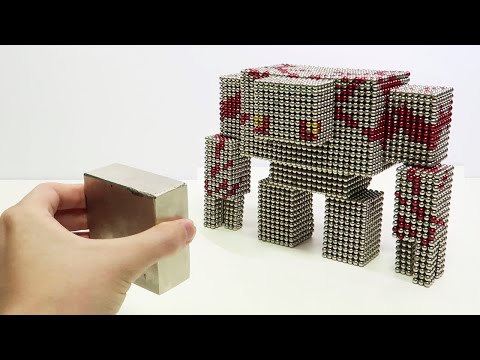 Redstone Golem Minecraft Vs Monster Magnets | Make Redstone Golem Minecraft Dungeons