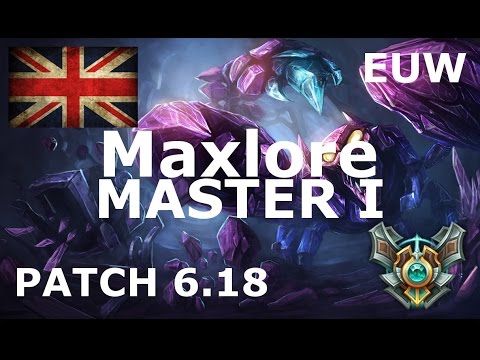 8 - Maxlore as SKARNER (jungle) VS. EVELYNN | MASTER | SEASON 6 | RANKED