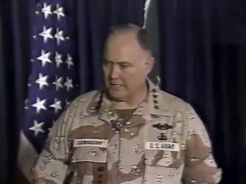 General Norman Schwarzkopf Press Briefing February 27, 1991