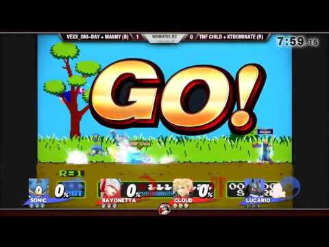 Vitality Doubles 7/30/16 - Winners R2 - Day/StaticManny vs. Child/KTDominate - Smash 4