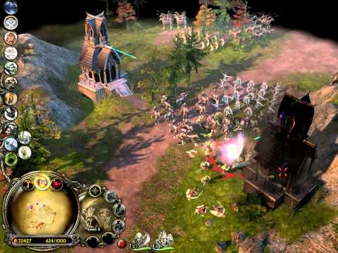 Battle for middle earth 2 undead troll vs elves