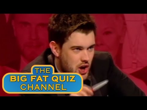 Jack Whitehall Wants To Sell Usain Bolt's Sperm - The Big Fat Quiz Of The Year 2012