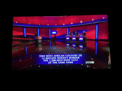 Final Jeopardy, “African Geography” category 🌎🌏 - Mackenzie Jones Day 2 (2/18/20)