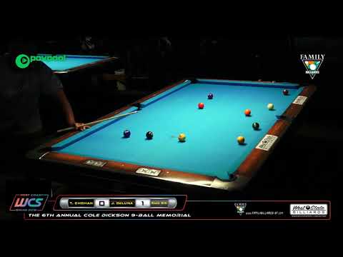 'FINALS' - Tony CHOHAN vs Jeffrey DeLUNA - The 6th, Cole Dickson 9-Ball Classic!
