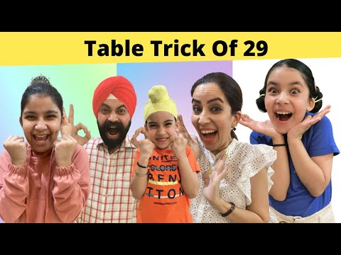 Table Trick Of 29 | RS 1313 SHORTS #Shorts