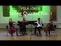 String Quartet No. 1 • Villa-Lobos • Budapest Festival Orchestra