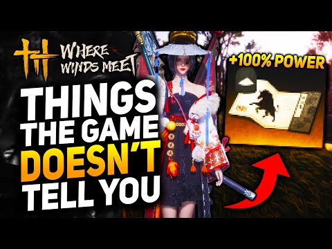 Where Winds Meet - 10 Things The Game DOESN'T TELL YOU!