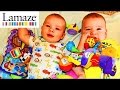 Twins Baby Play Time DisneyCarToys Twin Sister S Baby Adam Snuggle Lamaze Toys